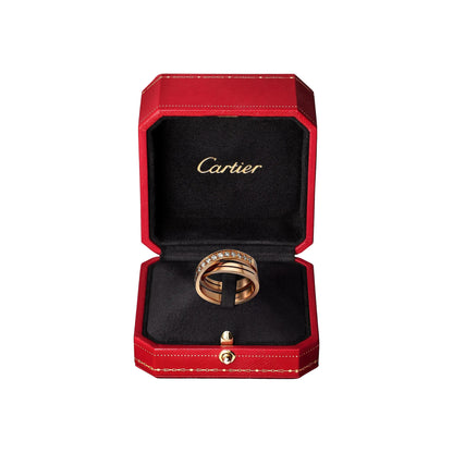 Cartier Etincelle Rose Gold Ring 63mm B4095763, Worn