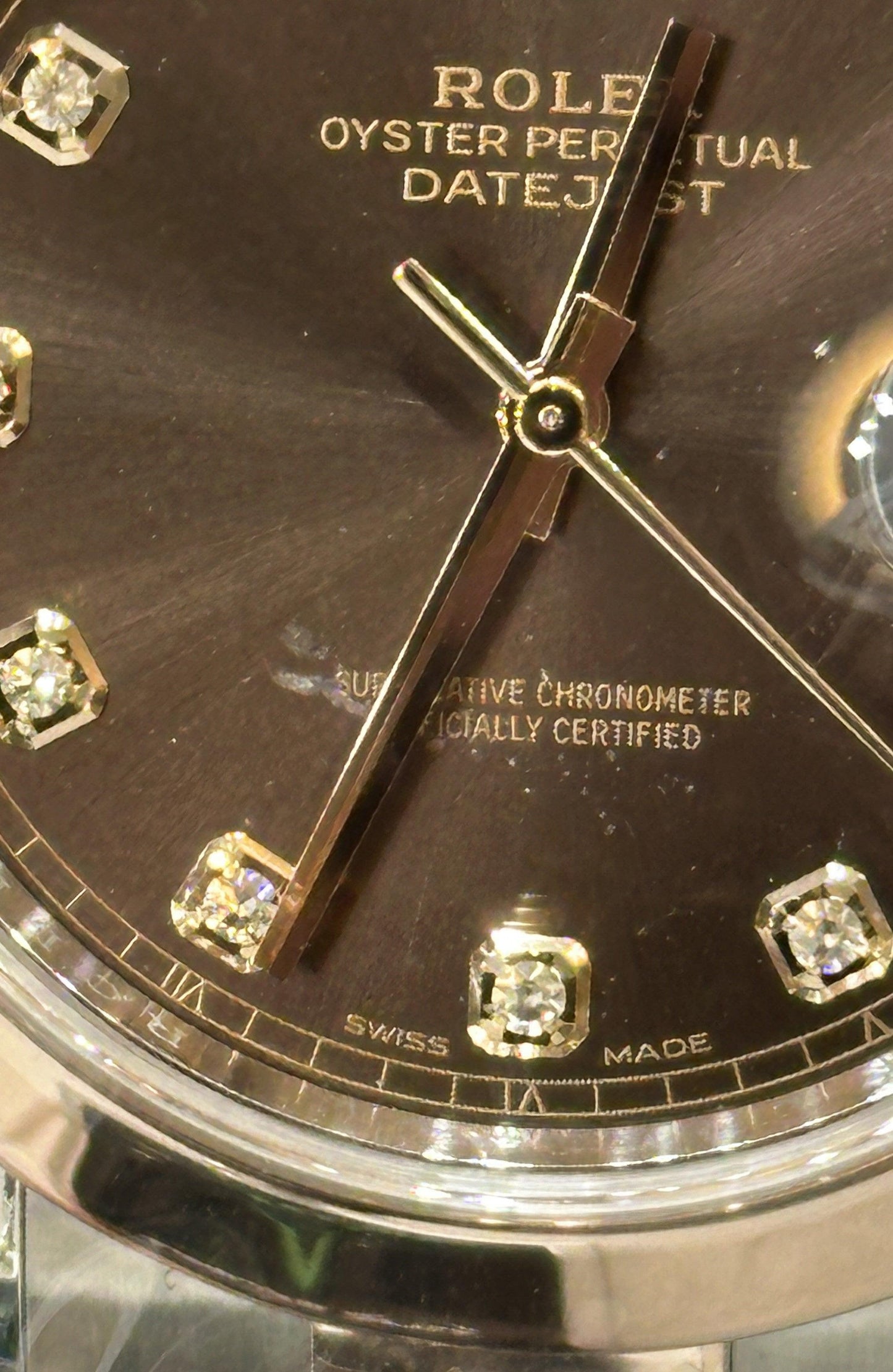 Rolex Datejust 41mm 126301-0003 Chocolate Diamond Dial, Oyster Bracelet, Worn