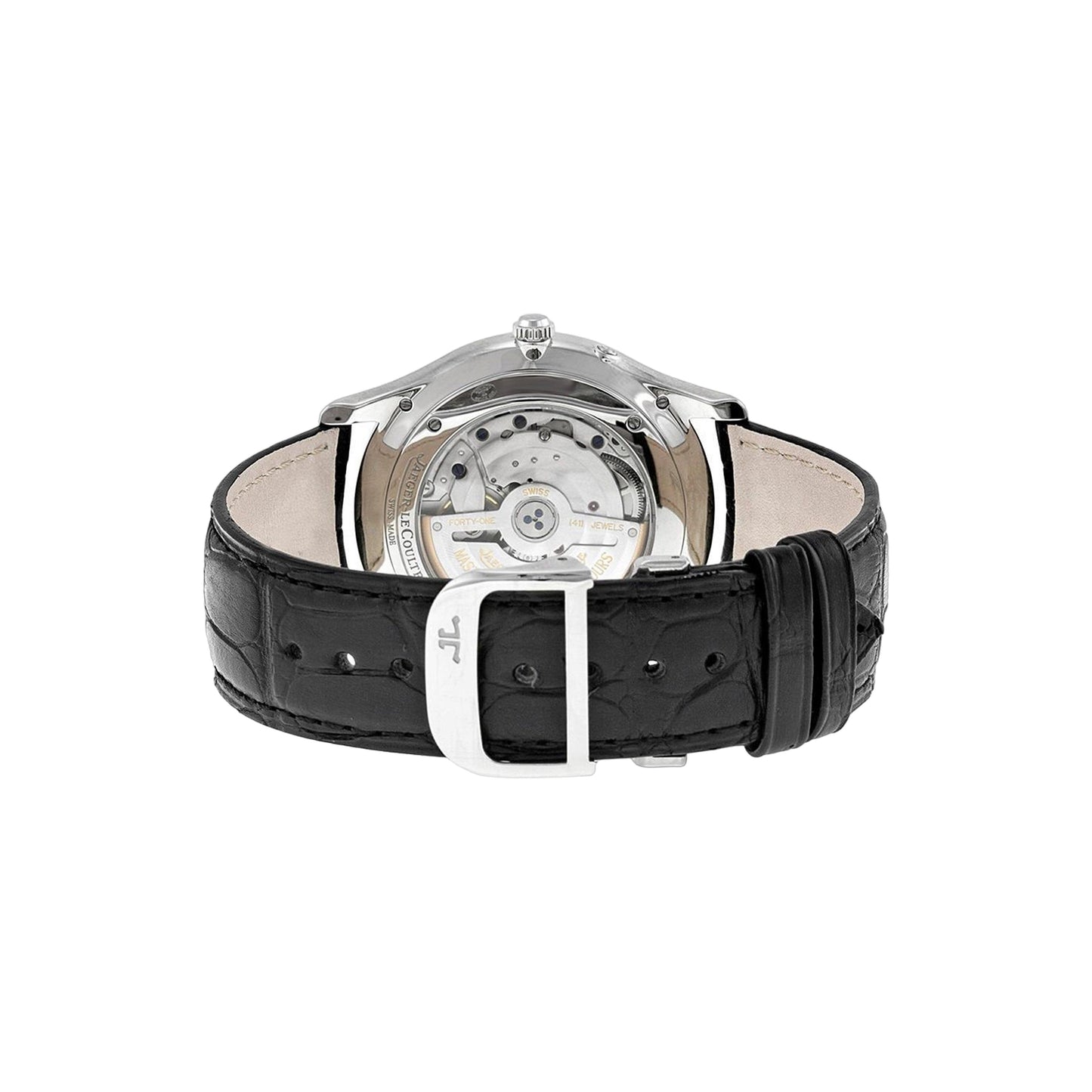 Jaeger LeCoultre Master Ultra Thin De Marche 39mm Q1378420 Silver Dial, Worn