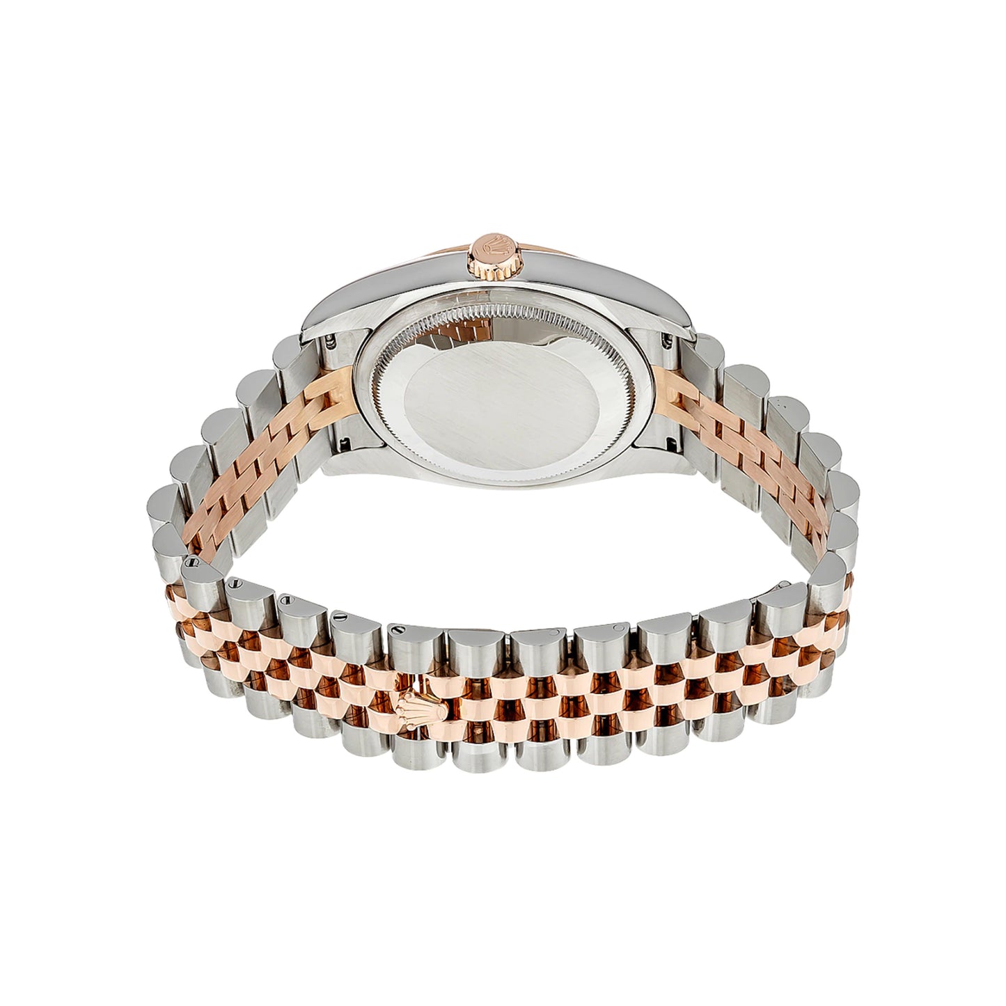 Rolex Datejust 36mm 116231 Rose Gold Silver Roman Dial, Worn