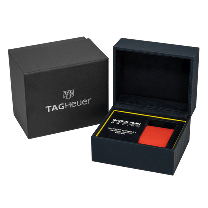 Tag Heuer Formula 1 Red Bull Racing 43mm CAZ101AL.FT8052 Blue Dial, Worn