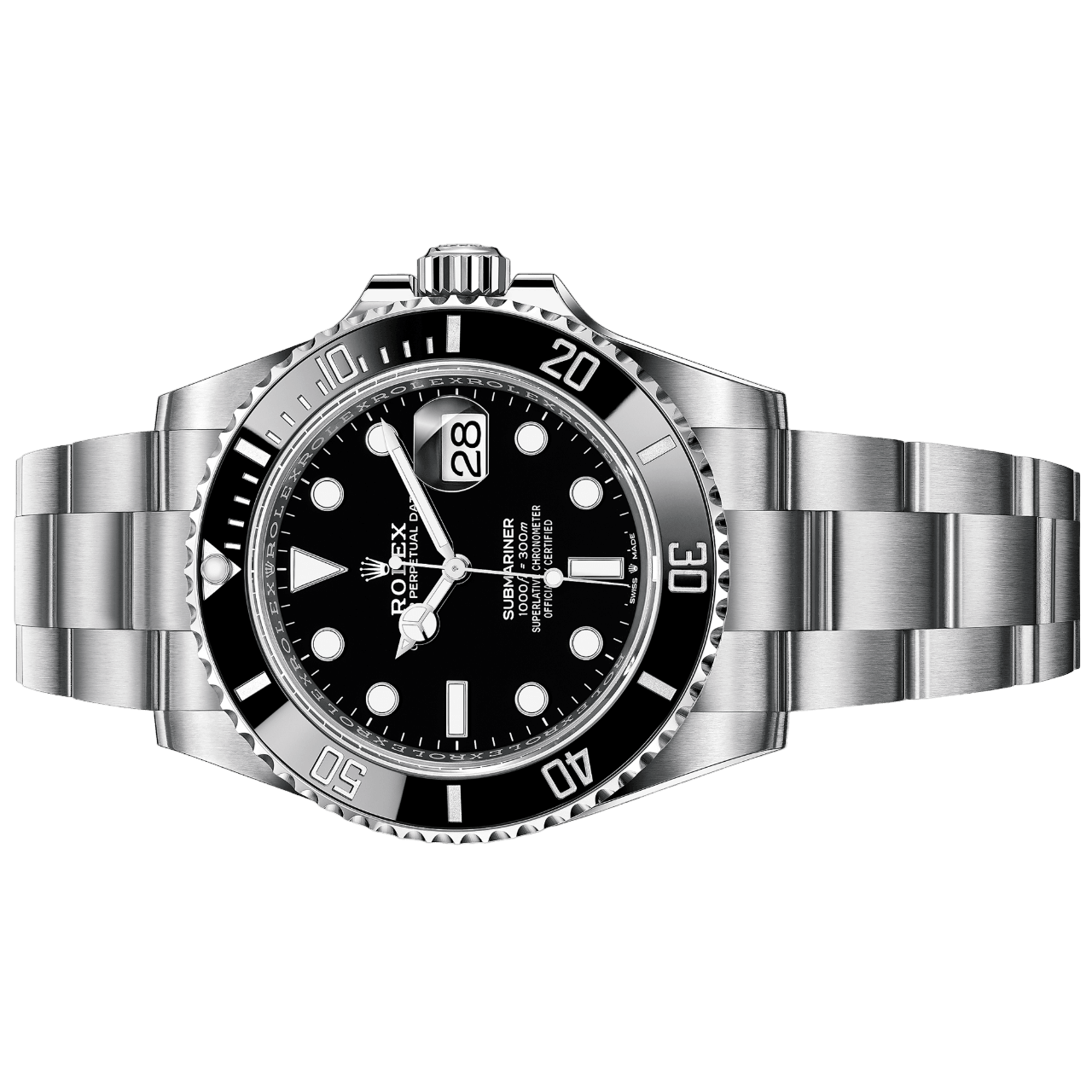 Rolex Submariner 41mm (Date) 126610LN-0001 Black Dial, Worn
