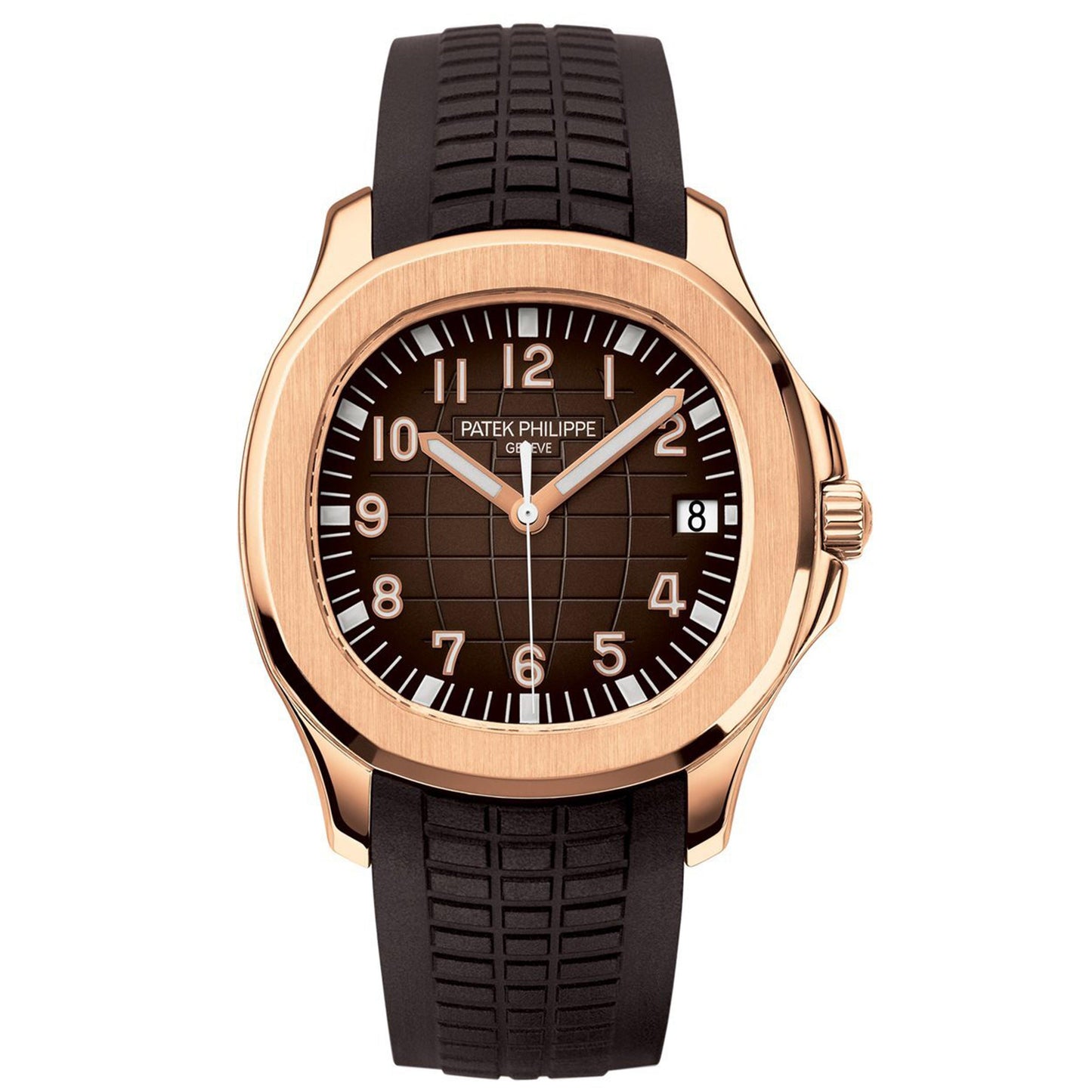 Patek Philippe Aquanaut 40mm 5167R-001 Brown Numeral Dial, Worn 2024