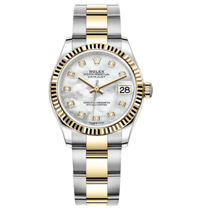 Rolex 278273 Steel and Yellow Gold Datejust 31mm Mop Diamond Dial 2022