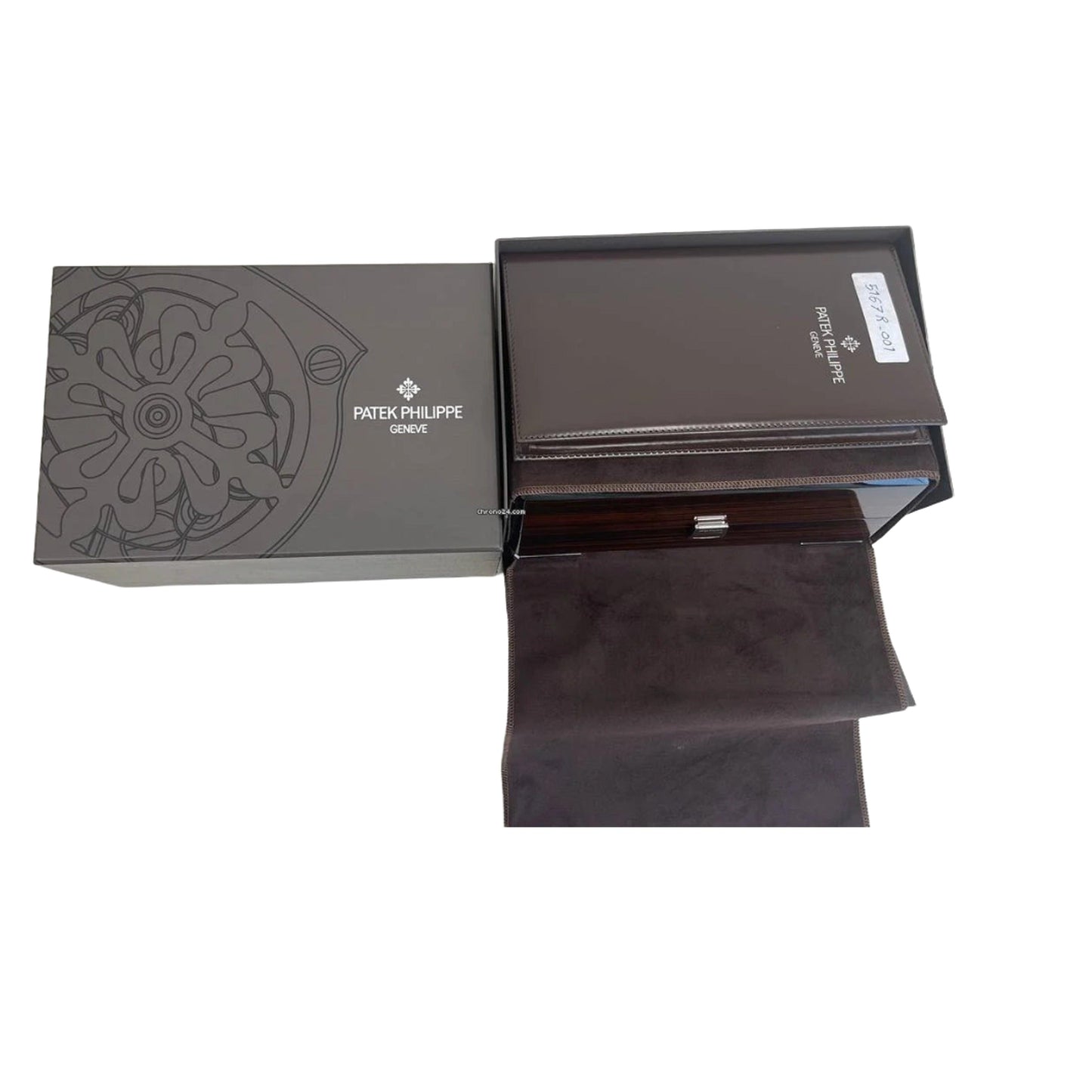 Patek Philippe Aquanaut 40mm 5167R-001 Brown Numeral Dial, Worn 2024