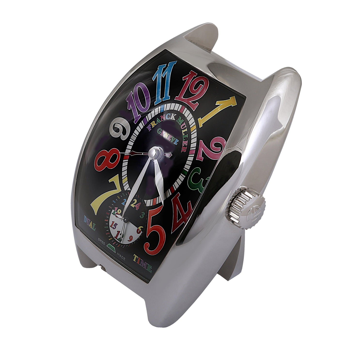 Franck Muller Dual Time Alarm Desk Clock (6880311476431)