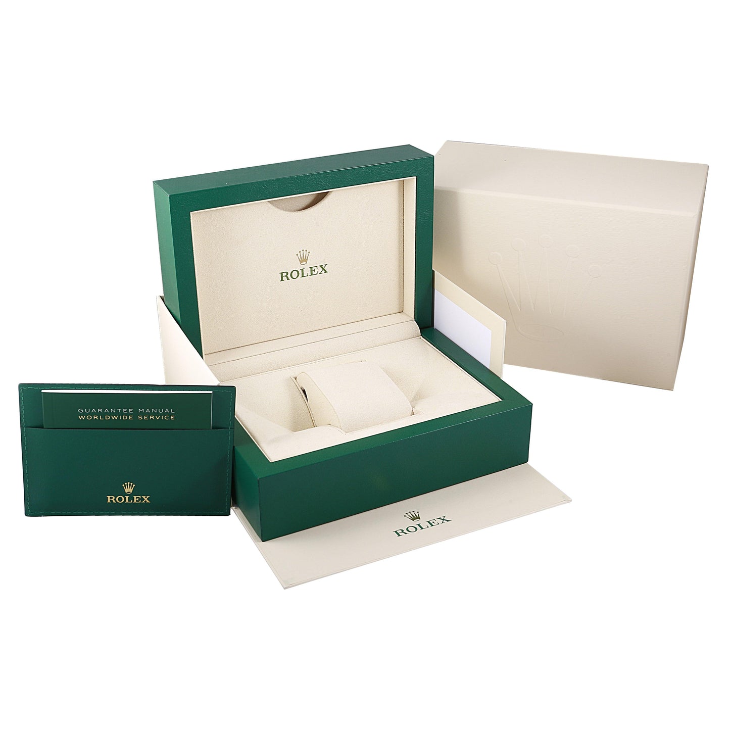 Rolex 126300 Datejust 41mm  Smoth Bezel ,Green Dial, 2023