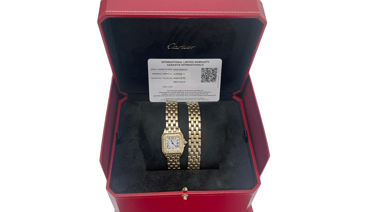 18k Pink Gold Diamonds Ladies Watch 2020